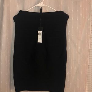 Black BCBGMAXAZRIA bandage shirt!